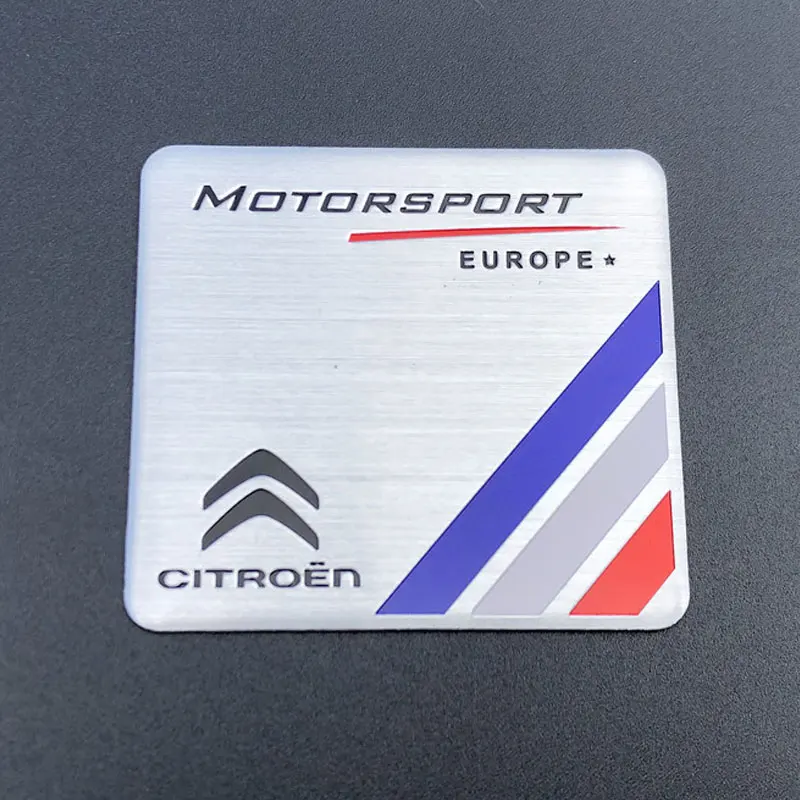 Citroen C4 C5 DS5 DS6 Metal Alloy Decal Set 5 Citroen C4 C5 DS5 DS6 Metal Alloy Decal Set - Image 5