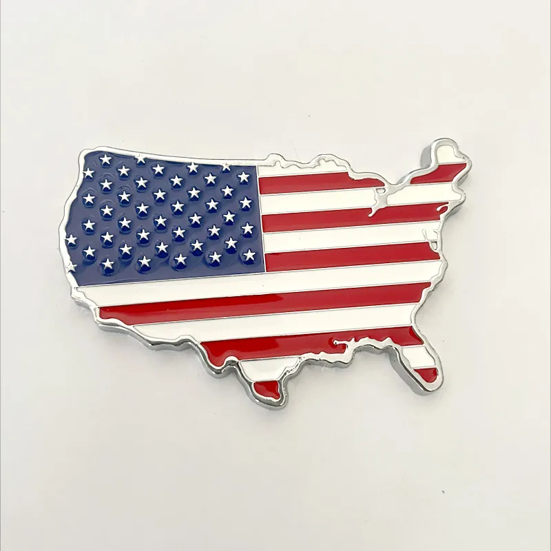Patriotic 3D Metal Car Emblem Set 8 Patriotic 3D Metal Car Emblem Set - Image 8
