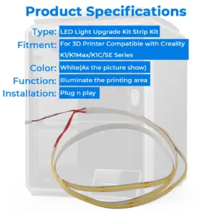 K1 Series LED Light Kit Upgrade with COB Strips 8 S36eff8abf15a4b258cc980f27e623234v