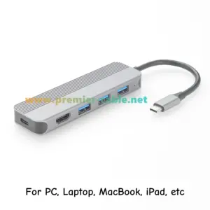 Space Grey USB-C Docking Station with 4K HDMI 7 S3701ce19fd78474182c4cfb16e4e6313Z