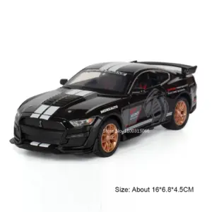 1:32 Scale Mustang Shelby GT500 Miniature Car 16 S370cf017fb3f430180418b5ece6a4323X
