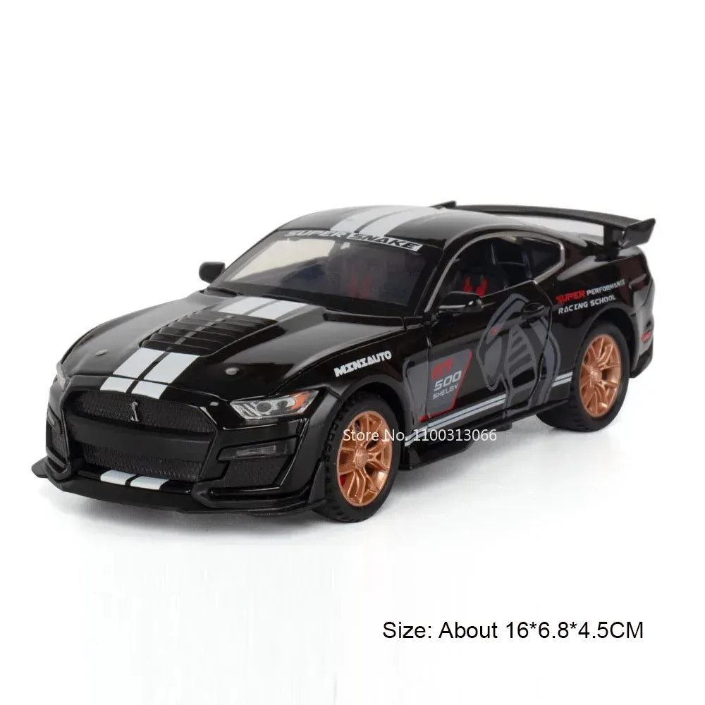 1:32 Scale Mustang Shelby GT500 Miniature Car 7 1:32 Scale Mustang Shelby GT500 Miniature Car - Image 7