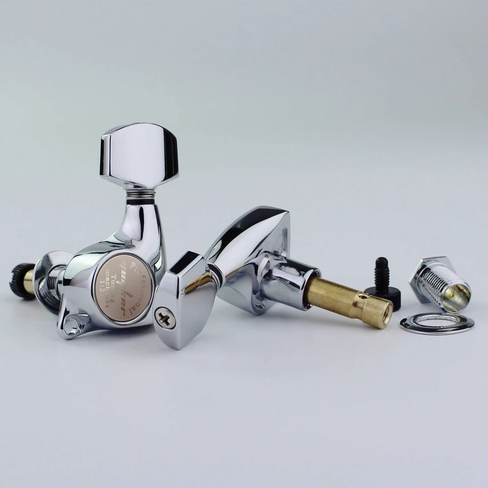 Chrome Locking Tuners for LP and SG Guitars 5 Chrome Locking Tuners for LP and SG Guitars - Image 5