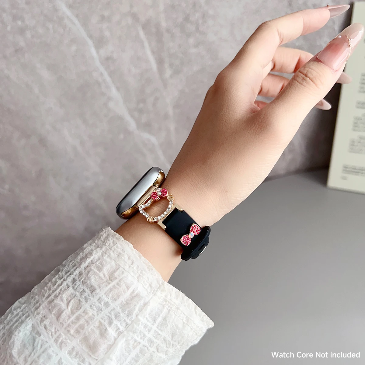 Girls Silicone Strap for Apple Watch Series 5-10 5 Girls Silicone Strap for Apple Watch Series 5-10 - Image 5