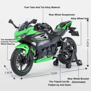 Suzuki GSX1000R 1:12 Scale Motorcycle Model 12 S372415caa9ce490c8a7d952081b3baee3