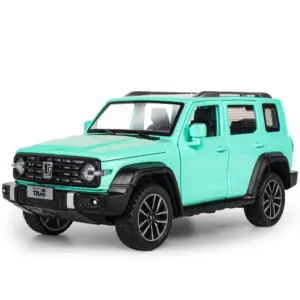 1:32 Scale Off-Road SUV Model in Vibrant Teal 13 S3727802dd2db4114a6f76b0bd1f14c6fe 2