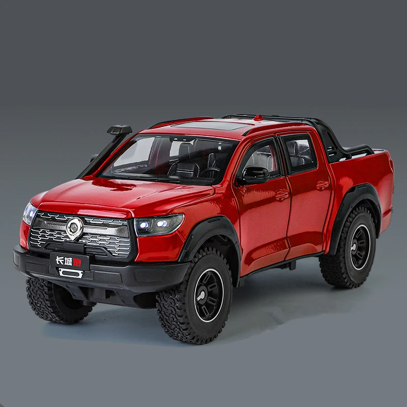 1:24 Great Wall POER Pickup Diecast Truck Model 9 1:24 Great Wall POER Pickup Diecast Truck Model - Image 9