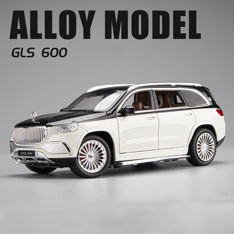 Black Maybach GLS600 SUV Model 1:24 Scale 2 Black Maybach GLS600 SUV Model 1:24 Scale - Image 2