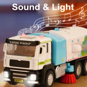 Realistic 1:50 Scale Garbage Truck Model 13 S379cdb8a78d342a08963f9ef6ab2ad17d