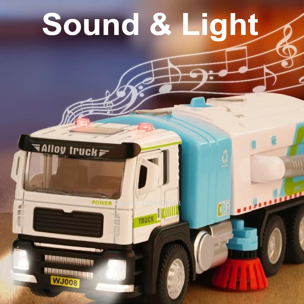 Realistic 1:50 Scale Garbage Truck Model 4 Realistic 1:50 Scale Garbage Truck Model - Image 4