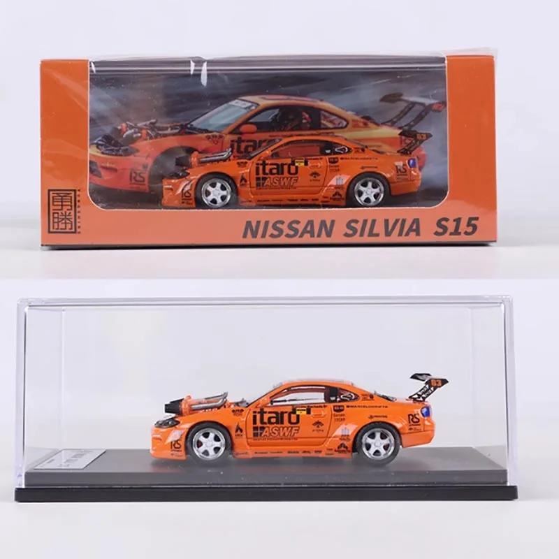 Nissan Silvia S15 Diecast Model 1/64 Scale 2 Nissan Silvia S15 Diecast Model 1/64 Scale - Image 2