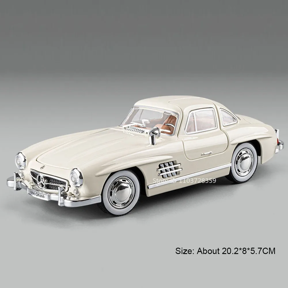 Vintage Mercedes-Benz 300SL Miniature Model with Light 7 Vintage Mercedes-Benz 300SL Miniature Model with Light - Image 7