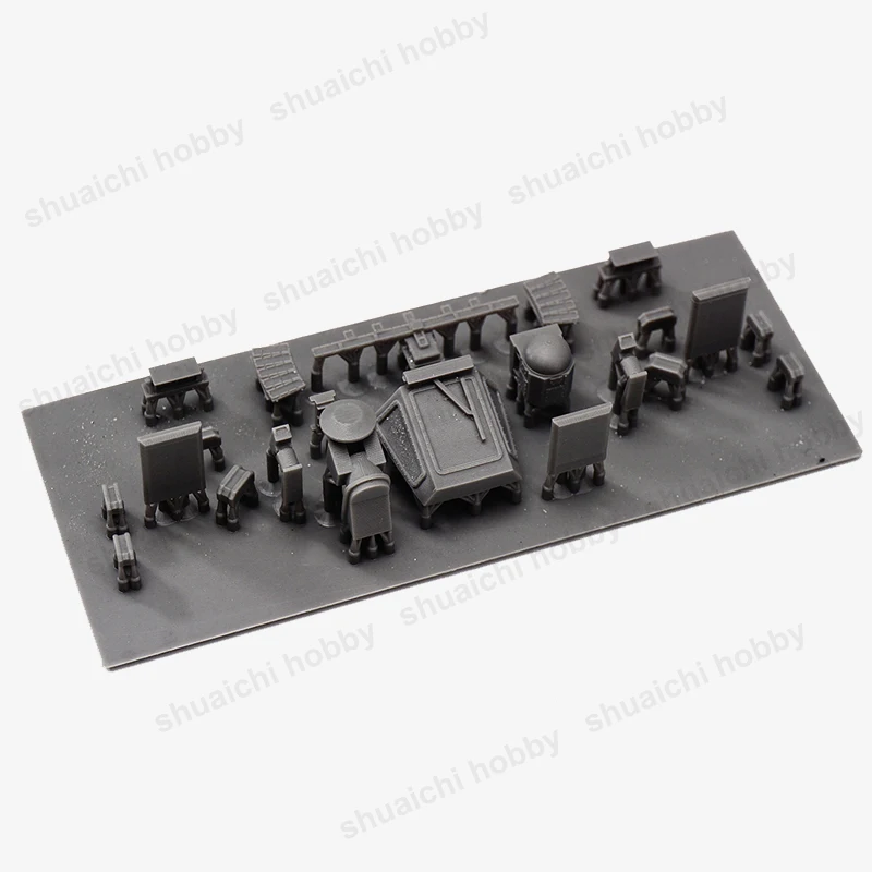 Resin Model Hangar for Type 055 Destroyer 5 Resin Model Hangar for Type 055 Destroyer - Image 5