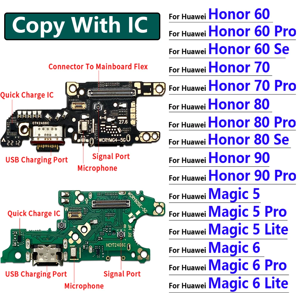 Huawei Honor Series USB Charging Port Connector 1 Huawei Honor Series USB Charging Port Connector