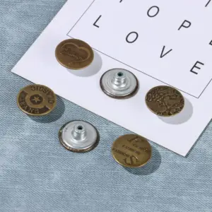 Vintage Bronze Snap Button for Denim 8 S37de8ccbecbd4cc78dff898fb04a1f05g