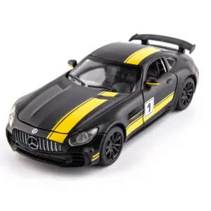 Mercedes-Benz AMG GTR 1:32 Diecast Model in Green 12 S37f198c9e5134d46924fdc8a3b960eecB