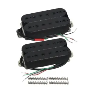 Passive Ceramic Humbucker Pickups Set for Electric Guitars 11 S37f856cc9b3b4282b6096856ce476e21d