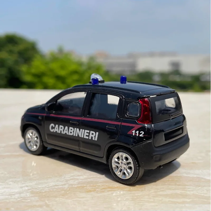 1:43 Scale Police Car Model with Vintage Charm 6 1:43 Scale Police Car Model with Vintage Charm - Image 6