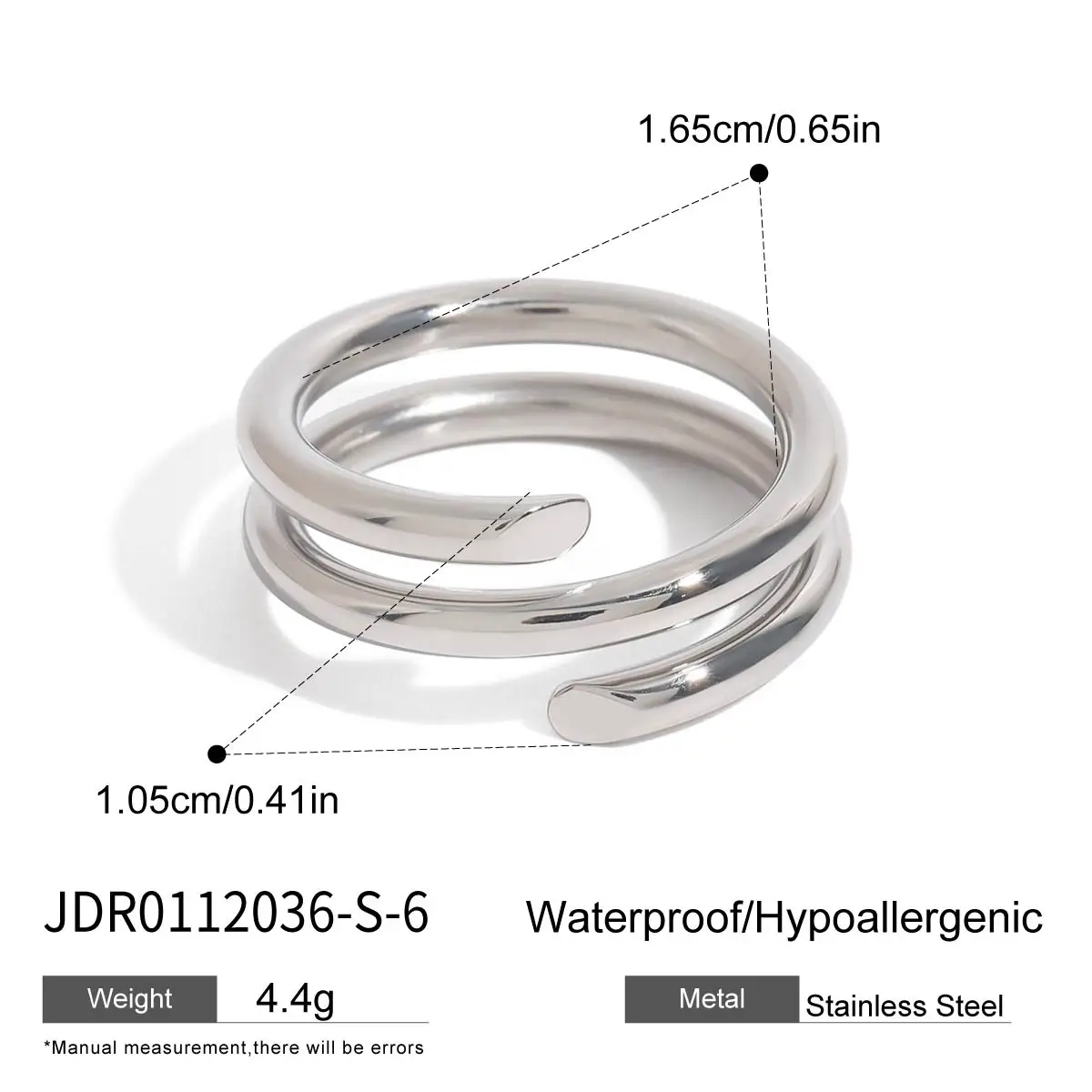 Minimalist Stainless Steel Gold Ring Set 10 Minimalist Stainless Steel Gold Ring Set - Image 10