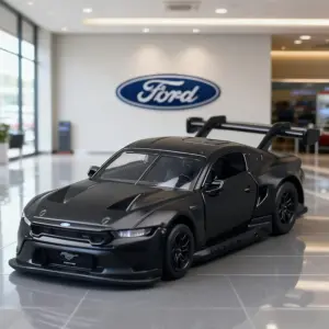 Blue Ford Mustang GT3 Miniature Model 1:42 Scale 11 S3823ccc746ca4cea905f05c98b5cd00f7