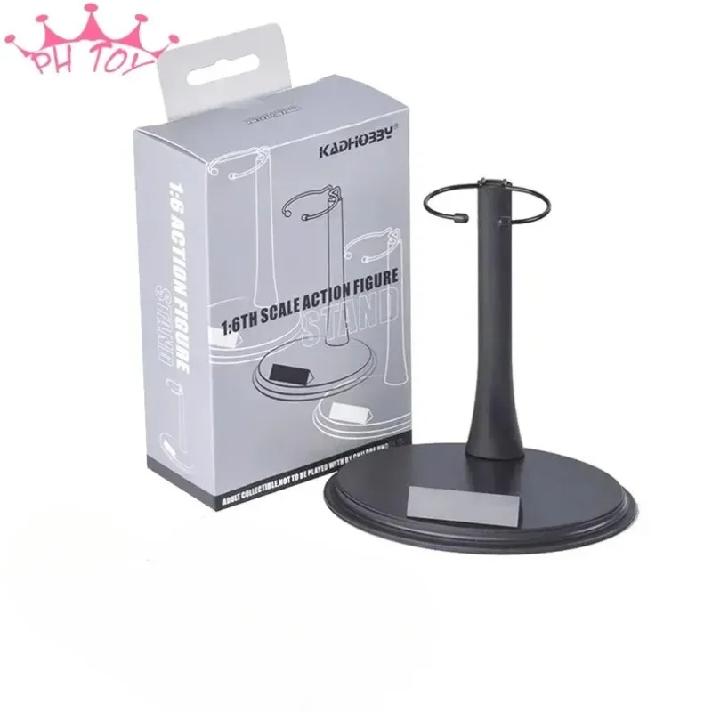 12-Inch Action Figure Support Stand with Black Finish 2 12-Inch Action Figure Support Stand with Black Finish - Image 2