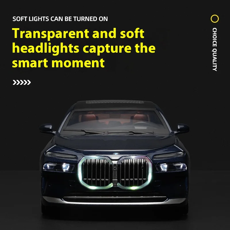 BMW i7 G70 M70L 1:24 Diecast Model 6 BMW i7 G70 M70L 1:24 Diecast Model - Image 6