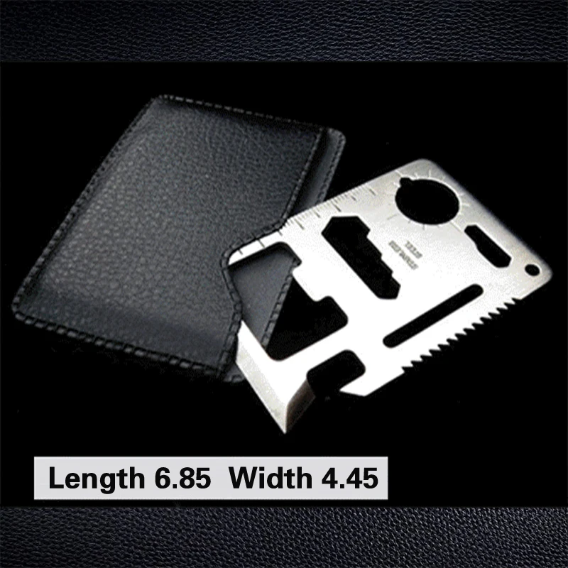 420 Stainless Steel Multi-Tool Wallet Kit 3 420 Stainless Steel Multi-Tool Wallet Kit - Image 3
