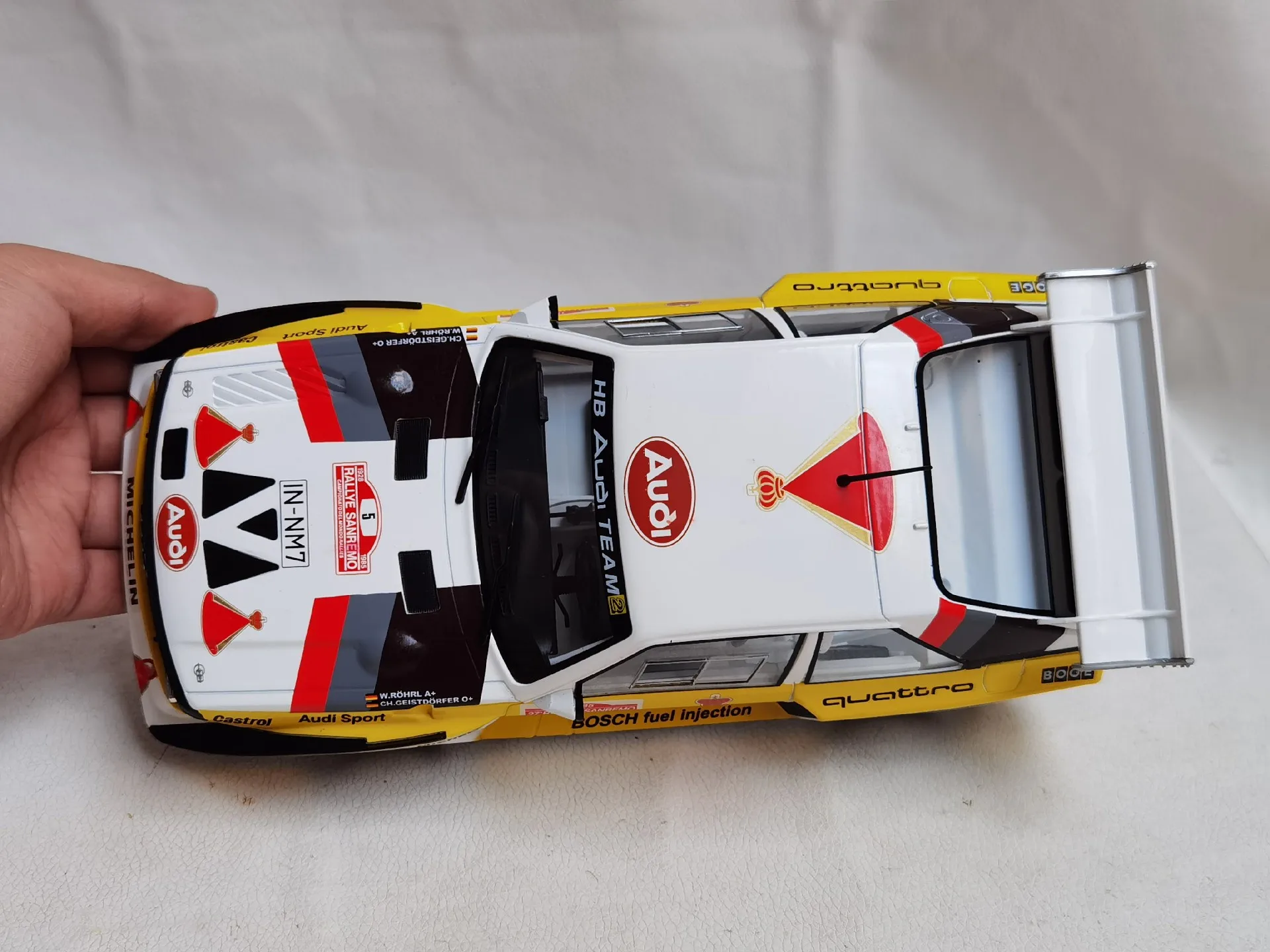 Audi Quattro Diecast Model 1/18 Scale 5 Audi Quattro Diecast Model 1/18 Scale - Image 5