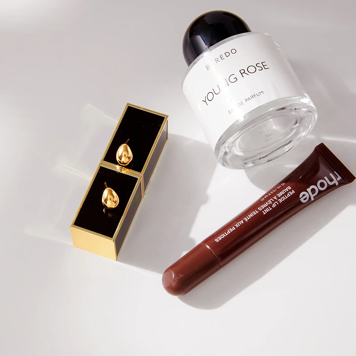 Gold Stainless Steel Drop Earrings for Women 6 Gold Stainless Steel Drop Earrings for Women - Image 6