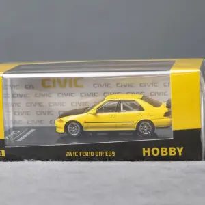 Yellow Honda Civic Ferio SiR EG9 Die-Cast Model 11 S38443b422c6a47e0865cf0cf77bbc174n