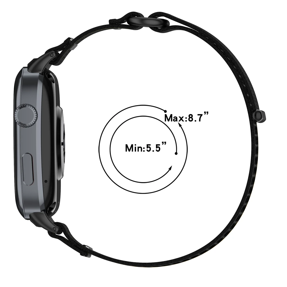 Huawei D2 Sport Nylon Watch Band with Velcro Buckle 4 Huawei D2 Sport Nylon Watch Band with Velcro Buckle - Image 4