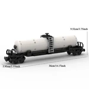 White Oil Tank Car Model Set for Railways 14 S3859ddb352dc4dcdb58f018867211e2ev