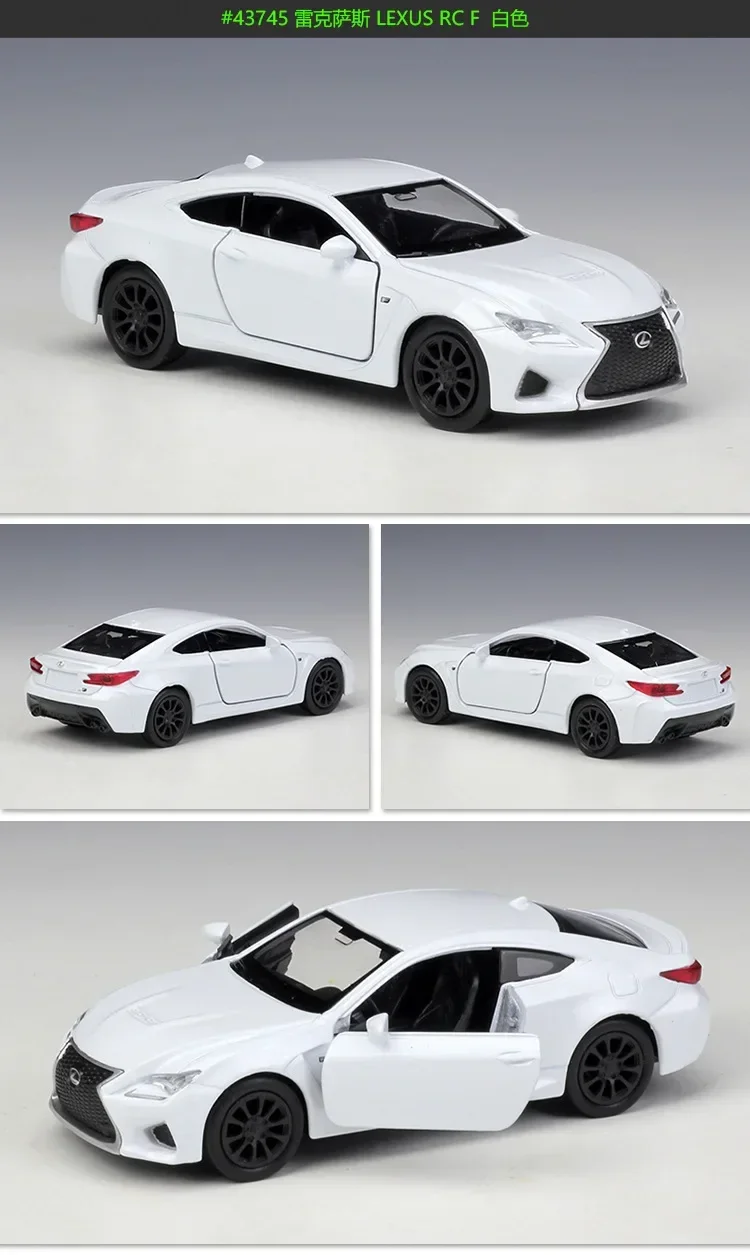Lexus RC F 1:36 Scale Diecast Model Car 6 Lexus RC F 1:36 Scale Diecast Model Car - Image 6