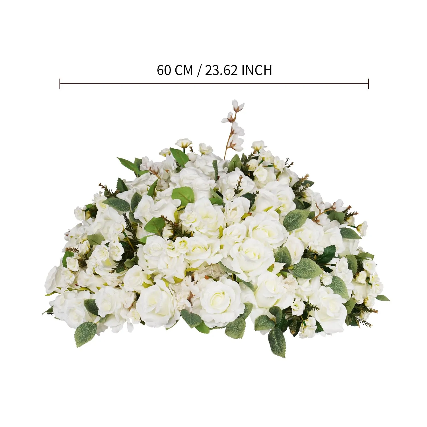 White Rose Artificial Flower Ball for Events 8 White Rose Artificial Flower Ball for Events - Image 8