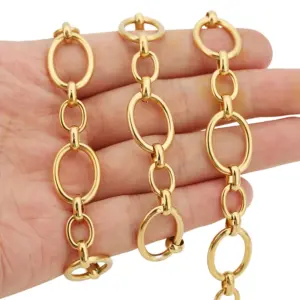 Heavy Gold-Plated Stainless Steel Jewelry Chain 13 S387b25ce8bcb448baa029d1d9a9813af1