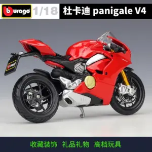Ducati Panigale V4 1:18 Diecast Model 8 S38803fdd8ae744278e7782f6ca2b90404
