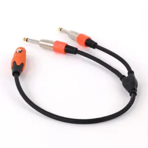 Dual 1/4 TS to XLR Y-Splitter Cable 0.3m/0.5m 13 S3884701e77b6476bae9f2cbd4b22e171s