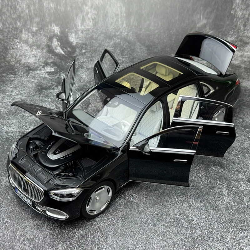 Diecast Mercedes-Benz S680 2021 Model Display Car 5 Diecast Mercedes-Benz S680 2021 Model Display Car - Image 5