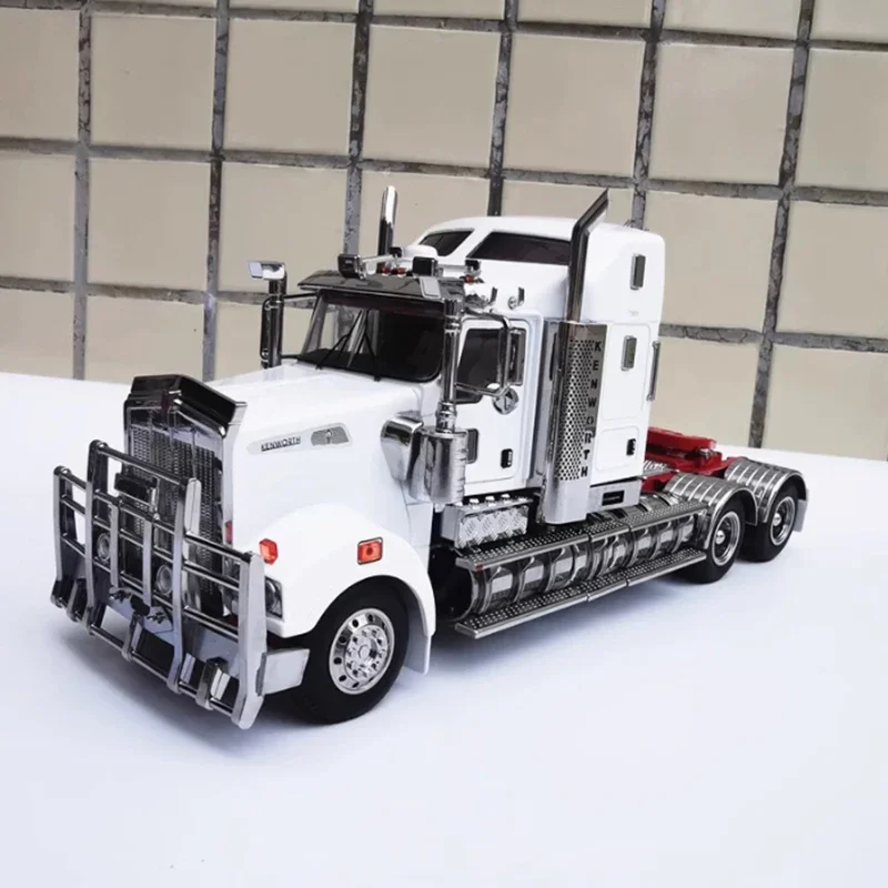 Vibrant Red Kenworth T909 Diecast Model 9 Vibrant Red Kenworth T909 Diecast Model - Image 9