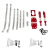 RC Car Rear Axle Shock Absorber and Leaf Spring Set