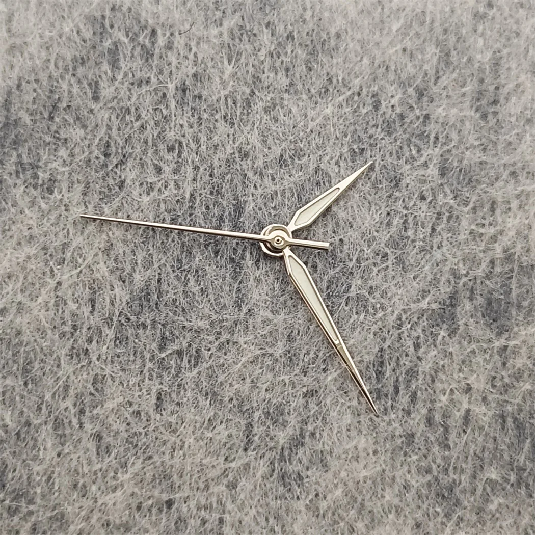 Luminous Silver Watch Hands Set for NH35/NH36 2 Luminous Silver Watch Hands Set for NH35/NH36 - Image 2