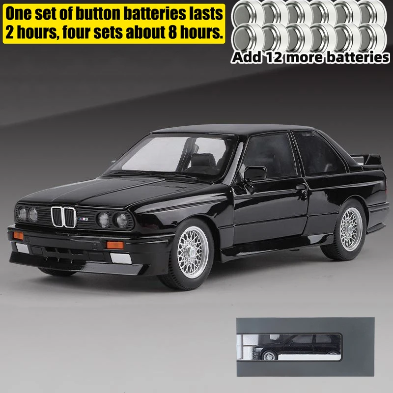 BMW M3 E30 IM 1:24 Diecast Model in Red 8 BMW M3 E30 IM 1:24 Diecast Model in Red - Image 8