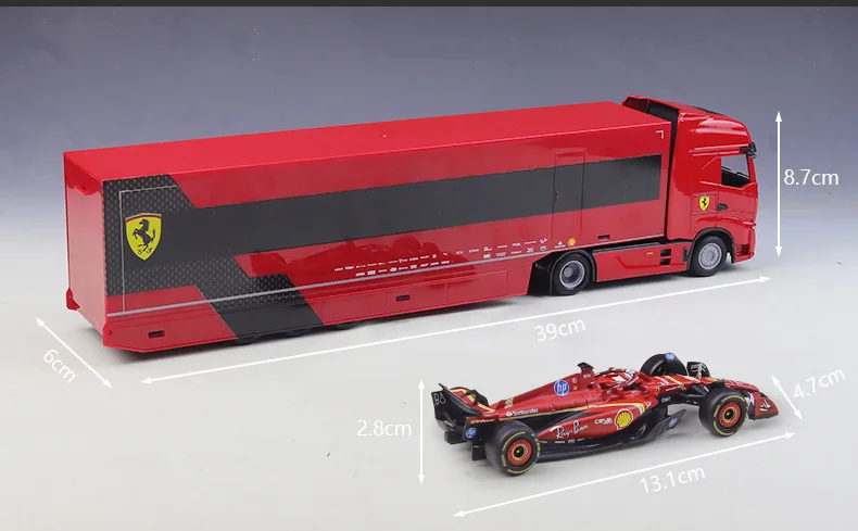 Diecast 1:43 Iveco Transport Model with Trailers 6 Diecast 1:43 Iveco Transport Model with Trailers - Image 6