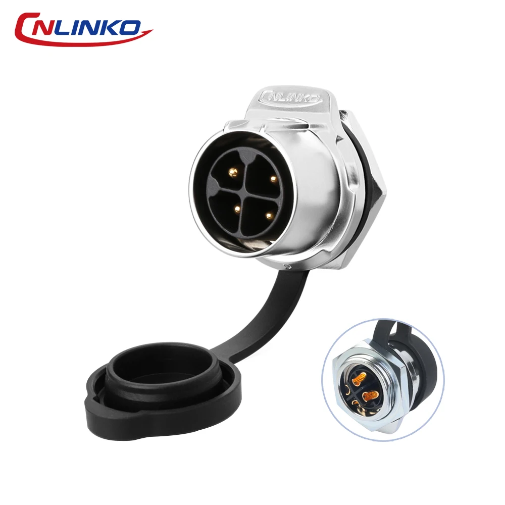 Waterproof IP68 90° Industrial Connector, 2-14 Pins 3 Waterproof IP68 90° Industrial Connector, 2-14 Pins - Image 3