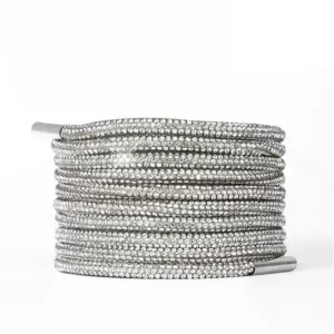 Rhinestone Shoelaces, 3.2mm Diameter, Multiple Lengths 16 S38e4ee1e380f484ca243c35557eab6e0l