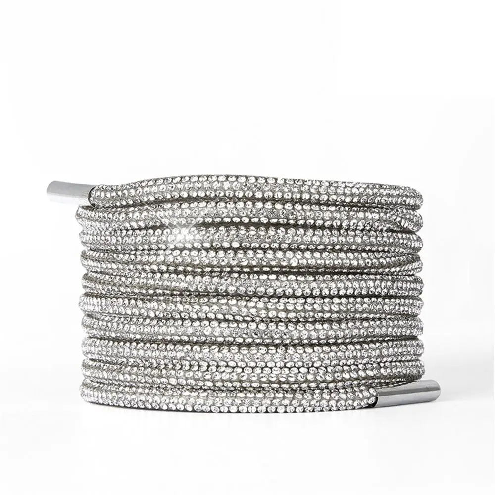 Rhinestone Shoelaces, 3.2mm Diameter, Multiple Lengths 7 Rhinestone Shoelaces, 3.2mm Diameter, Multiple Lengths - Image 7