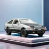 AE86 Toyota Corolla Miniature Model 1:32 Scale