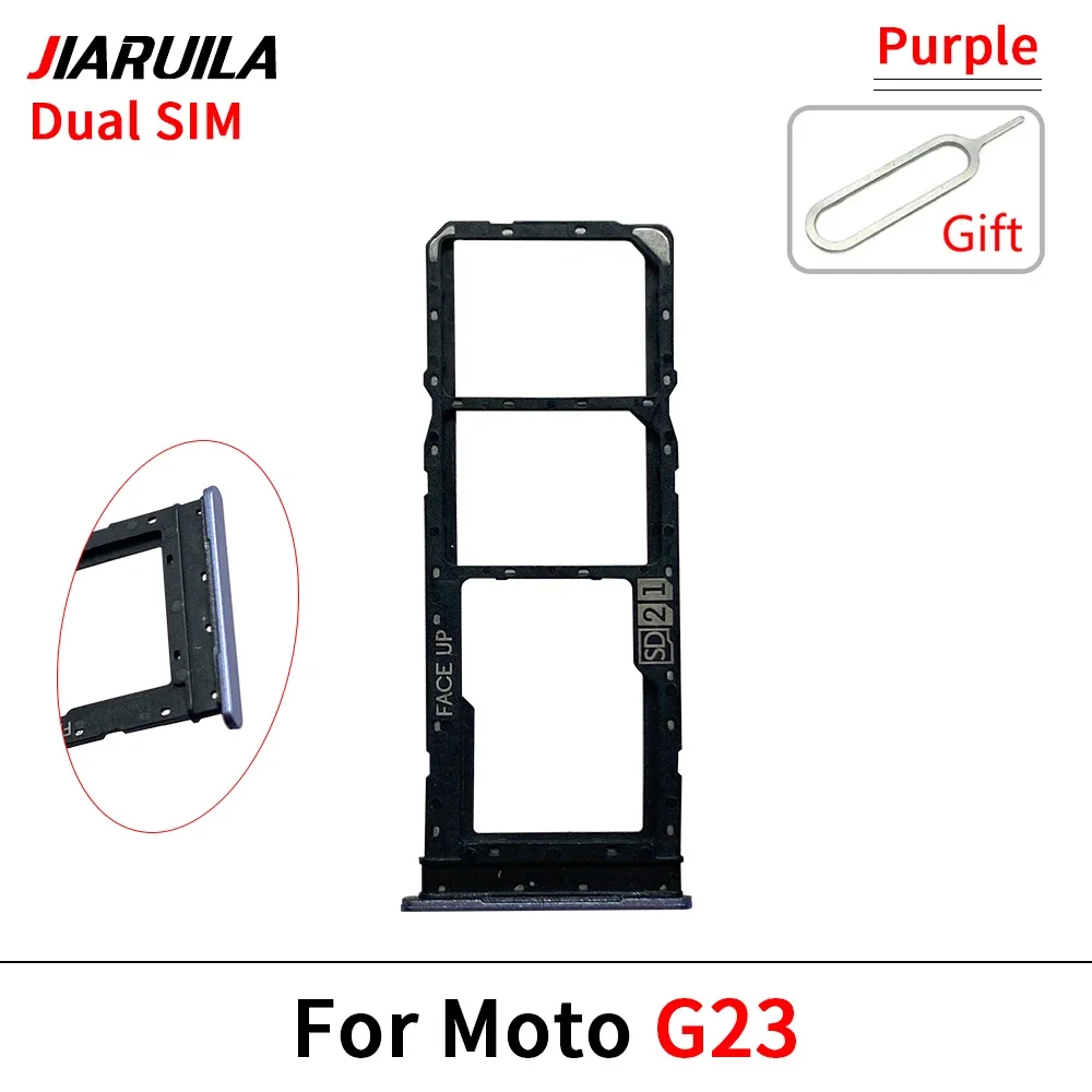 Motorola G23 G24 G34 Power SIM Card Tray Holder 5 Motorola G23 G24 G34 Power SIM Card Tray Holder - Image 5