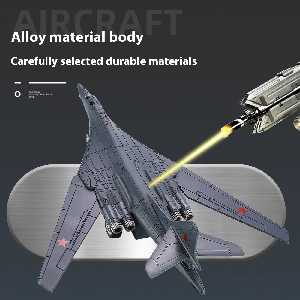 1/200 Scale TU-160 Bomber Diecast Model 3 1/200 Scale TU-160 Bomber Diecast Model - Image 3