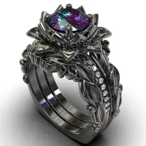 Elegant Floral Hollow Rings Set for Women 12 S3953db7c55cc4ebf8d1cc325035519c79